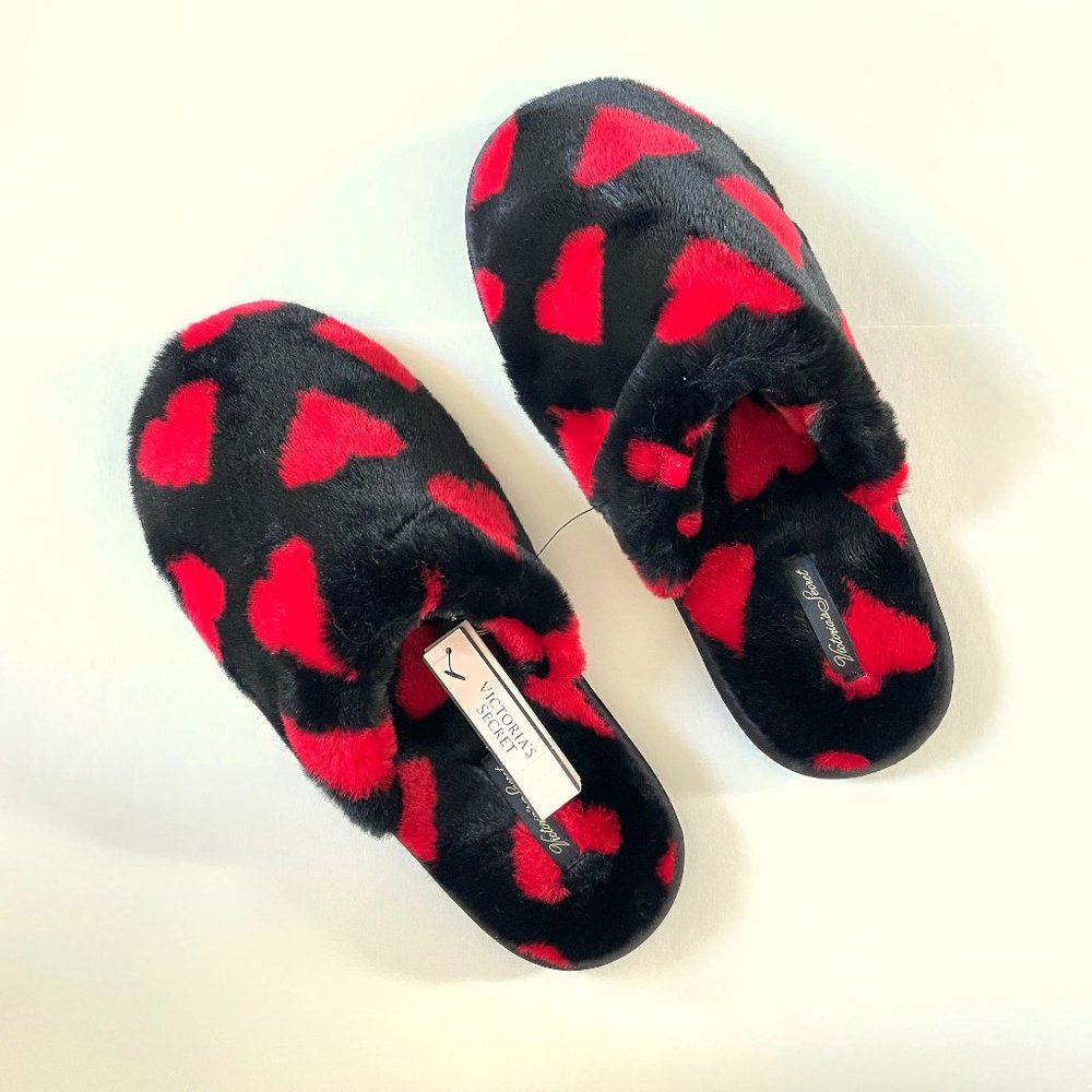 Victoria Secret Heart Slippers